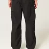Pantaloni largi Cargo cu tragere Pantaloni largi Cargo cu tragere