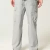 Pantaloni largi Cargo cu tragere Pantaloni largi Cargo cu tragere