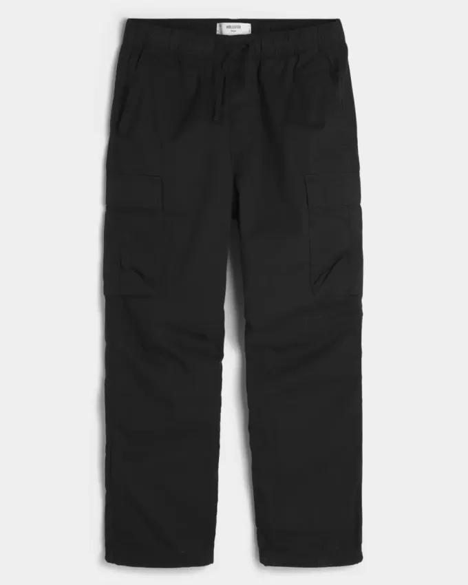 Pantaloni largi Cargo cu tragere Pantaloni largi Cargo cu tragere