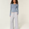 Pantaloni largi, confortabili, cu nervuri Pantaloni largi, confortabili, cu nervuri