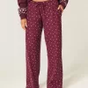 Pantaloni largi, confortabili, cu nervuri Pantaloni largi, confortabili, cu nervuri