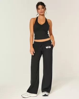 Pantaloni largi cu grafic Gilly Hicks Active Recharge