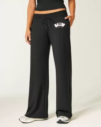 Pantaloni largi cu grafic Gilly Hicks Active Recharge