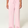 Pantaloni largi cu talie joasă Pantaloni largi cu talie joasă