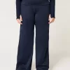 Pantaloni largi cu talie rabatabilă Gilly Hicks Active Recharge Pantaloni largi cu talie rabatabilă Gilly Hicks Active Recharge