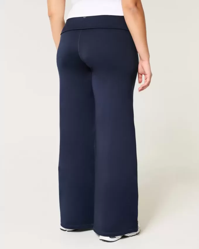 Pantaloni largi cu talie rabatabilă Gilly Hicks Active Recharge Pantaloni largi cu talie rabatabilă Gilly Hicks Active Recharge