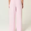 Pantaloni largi cu tragere din amestec de in Pantaloni largi cu tragere din amestec de in