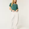 Pantaloni largi de dulgher conici cu talie joasă Pantaloni largi de dulgher conici cu talie joasă