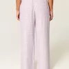 Pantaloni largi de flanel Pantaloni largi de flanel