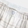 Pantaloni largi de flanel Pantaloni largi de flanel