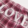 Pantaloni largi de flanel Pantaloni largi de flanel