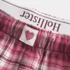 Pantaloni largi de flanel Pantaloni largi de flanel