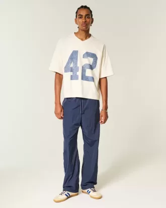 Pantaloni largi de sport