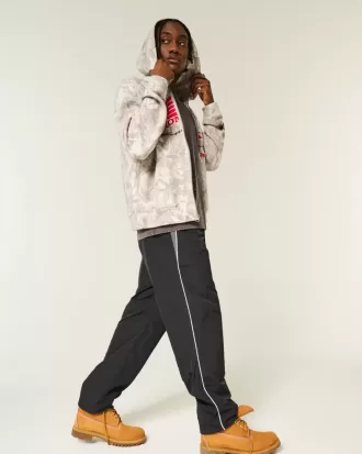 Pantaloni largi de sport