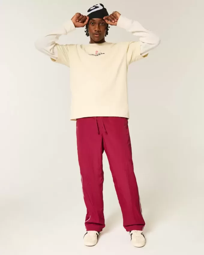 Pantaloni largi de sport Pantaloni largi de sport