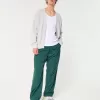 Pantaloni largi de sport