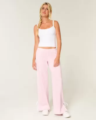 Pantaloni largi Gilly Hicks Active Side Bow