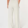 Pantaloni largi Hollister Livvy cu talie ultra înaltă