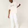 Pantaloni largi Seersucker Pantaloni largi Seersucker