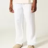 Pantaloni largi Seersucker Pantaloni largi Seersucker