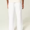 Pantaloni largi Seersucker Pantaloni largi Seersucker