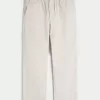 Pantaloni largi Seersucker Pantaloni largi Seersucker