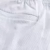 Pantaloni lenți cu tragere din amestec de in