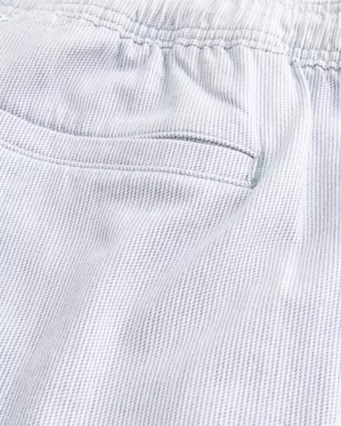 Pantaloni lenți cu tragere din amestec de in