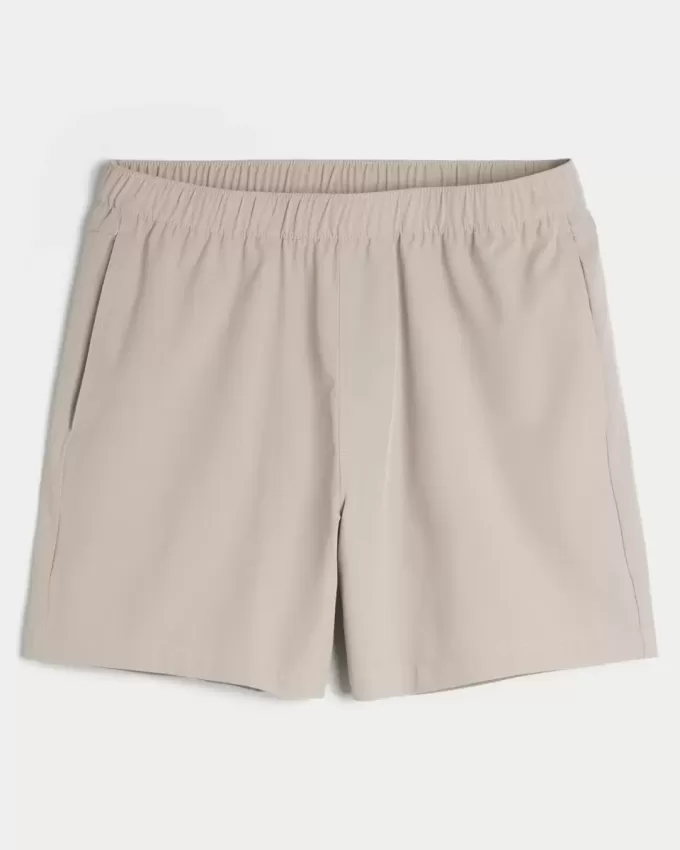 Pantaloni scurți activi hibridi la jumătatea coapsei