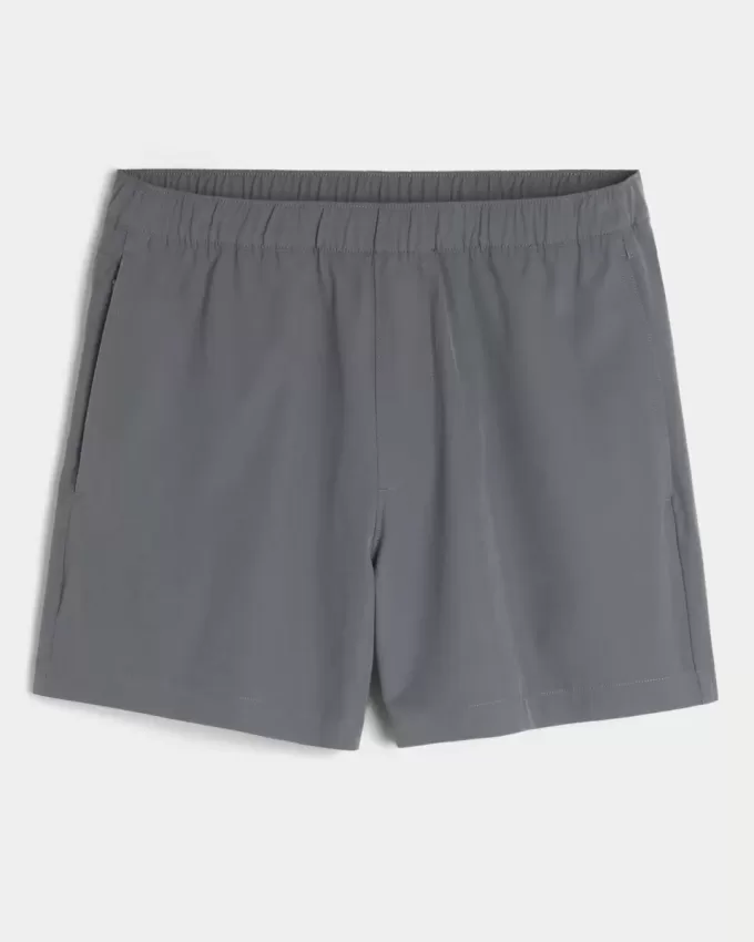 Pantaloni scurți activi hibridi la jumătatea coapsei