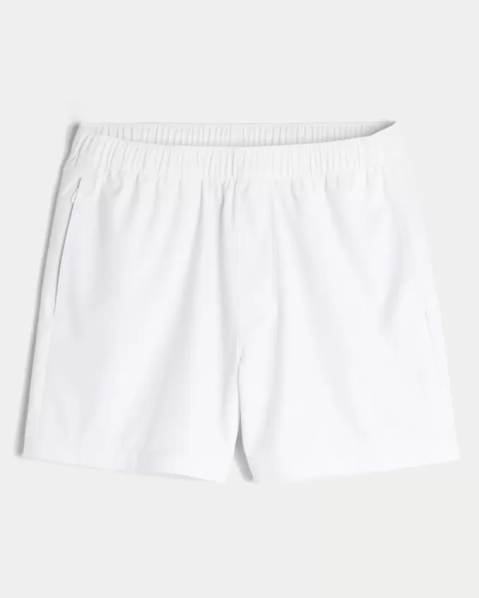 Pantaloni scurți activi hibridi la jumătatea coapsei