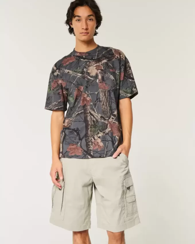 Pantaloni scurți cargo largi Pantaloni scurți cargo largi