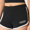 Pantaloni scurți cu logo cu talie mare Pantaloni scurți cu logo cu talie mare