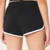 Pantaloni scurți cu logo cu talie mare Pantaloni scurți cu logo cu talie mare