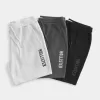 Pantaloni scurți cu logo Hollister Feel Good Fleece la mijlocul coapsei, pachet de 3 Pantaloni scurți cu logo Hollister Feel Good Fleece la mijlocul coapsei, pachet de 3