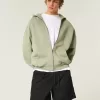 Pantaloni scurți cu tragere din twill la jumătatea coapsei Pantaloni scurți cu tragere din twill la jumătatea coapsei
