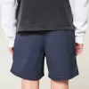 Pantaloni scurți cu tragere din twill la jumătatea coapsei Pantaloni scurți cu tragere din twill la jumătatea coapsei
