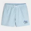 Pantaloni scurți de baie Seersucker Volley la mijlocul coapsei Pantaloni scurți de baie Seersucker Volley la mijlocul coapsei