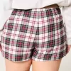 Pantaloni scurți de flanel Pantaloni scurți de flanel