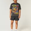 Pantaloni scurți de fotbal largi la jumătatea coapsei Pantaloni scurți de fotbal largi la jumătatea coapsei