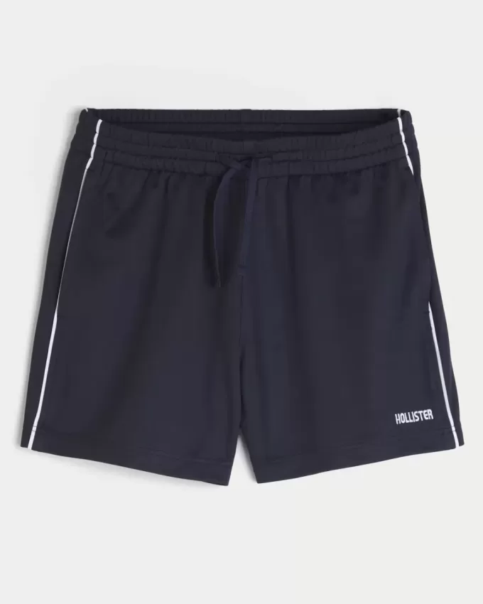 Pantaloni scurți de fotbal tricot la mijlocul coapsei Pantaloni scurți de fotbal tricot la mijlocul coapsei