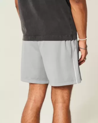 Pantaloni scurți de fotbal tricot la mijlocul coapsei
