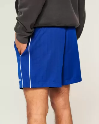 Pantaloni scurți de fotbal tricot la mijlocul coapsei
