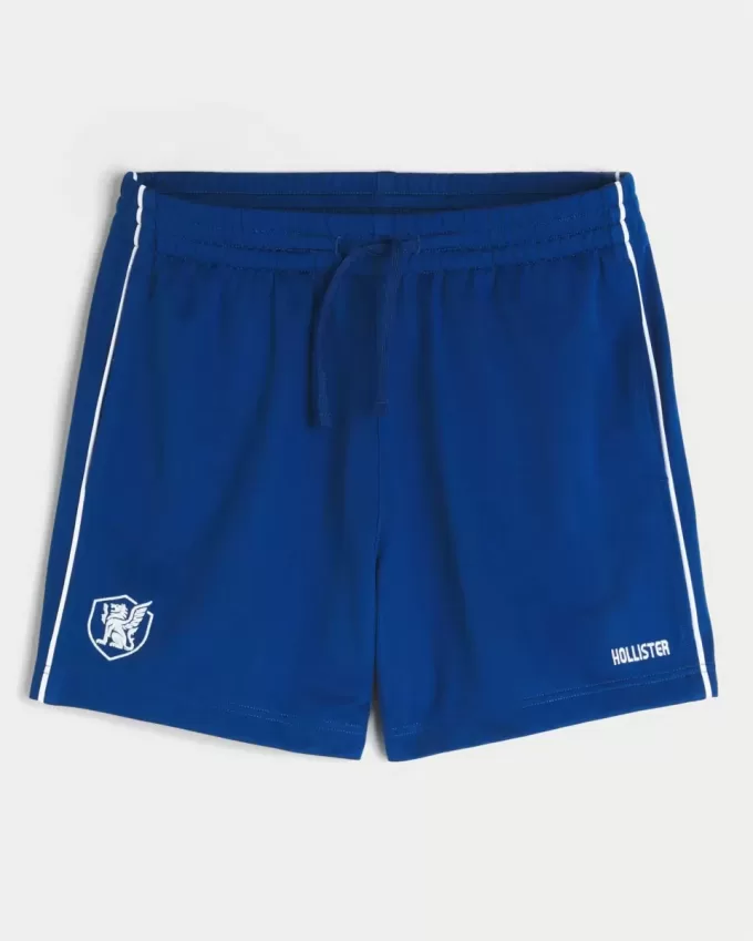 Pantaloni scurți de fotbal tricot la mijlocul coapsei Pantaloni scurți de fotbal tricot la mijlocul coapsei