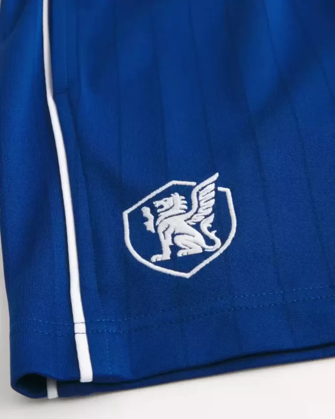 Pantaloni scurți de fotbal tricot la mijlocul coapsei Pantaloni scurți de fotbal tricot la mijlocul coapsei