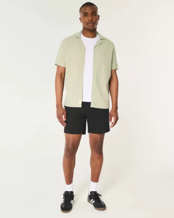Pantaloni scurți de răcire cu față plată 7″ Pantaloni scurți de răcire cu față plată 7″