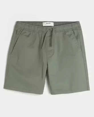 Pantaloni scurți de sarg cu tragere deasupra genunchiului
