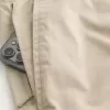 Pantaloni scurți de sarg cu tragere deasupra genunchiului Pantaloni scurți de sarg cu tragere deasupra genunchiului