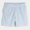 Pantaloni scurți de somn din poplin
