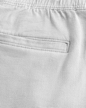 Pantaloni scurți din amestec de in deasupra genunchiului